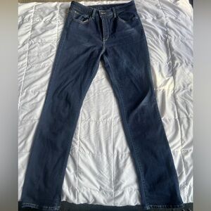 LEVIS WOMENS BLUE JEANS